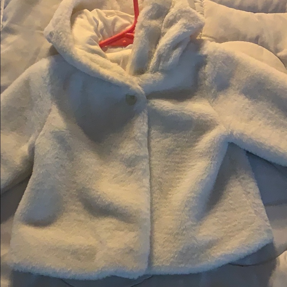 White coat for toddler girls